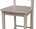 I Madrid Counterheight Stool, Washed Gray Taupe, 24&quot; Seat Height - $241.99