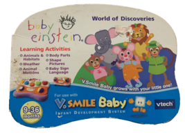 Baby Einstein V. Smile Baby Vtech Smartridge World of Discoveries - £11.37 GBP