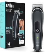 Braun Body Groomer Series 5 5360, Body Groomer For Men, For, Min Run Time. - $90.93