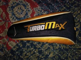 *Used Head Cover - Turbo Max #1 Gold/Black - £7.42 GBP