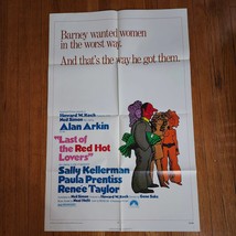 Last of the Red Hot Lovers 1972 Original Vtg Movie Poster One Sheet NSS 72/192 - £23.67 GBP