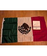 Mexico City National Dura-Lite Nylon Flag 3 X 5FT Brass Eyelet Dettra Bo... - $55.08
