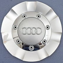 ONE 2007-2013 Audi Q7 # 58805 OEM Aluminum Wheel Rim Center Cap # 4L0601165 USED - £35.37 GBP