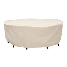 Backyard Basics - Round Patio Table and Chair Dining Set Cover 07838BB (... - $76.17 CAD