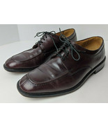 Florsheim Mens Leather Burgundy Cordovan Split Toe Dress Shoes 10 D - $29.70