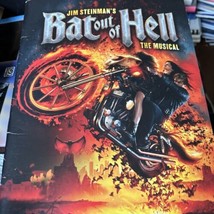 Bat out of Hell The Musical Meat Loaf Program Programme London 2018 Cast... - $44.54