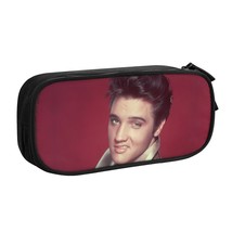 Elvis Presley Pencil Pen Case Stationery Bag Pouch Holder Box Organizer for Teen - £79.77 GBP