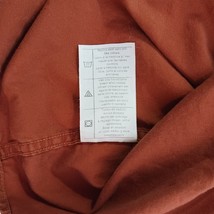 Carhartt S107SIE Men's Burnt Orange Cotton Short Sleeve Button Up Shirt Size M  image 5