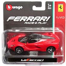 Bburago 1:43 LaFerrari Race & Play Diecast Model Car - $15.07 CAD
