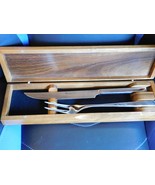 Wusthof Stainless Steel Knife &amp; Fork Set in Wood Case - £13.42 GBP