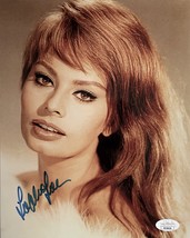 Sophia Loren Autograph Signed 8x10 Photo Lovely Jsa Certified Authentic VV54416 - £101.63 GBP