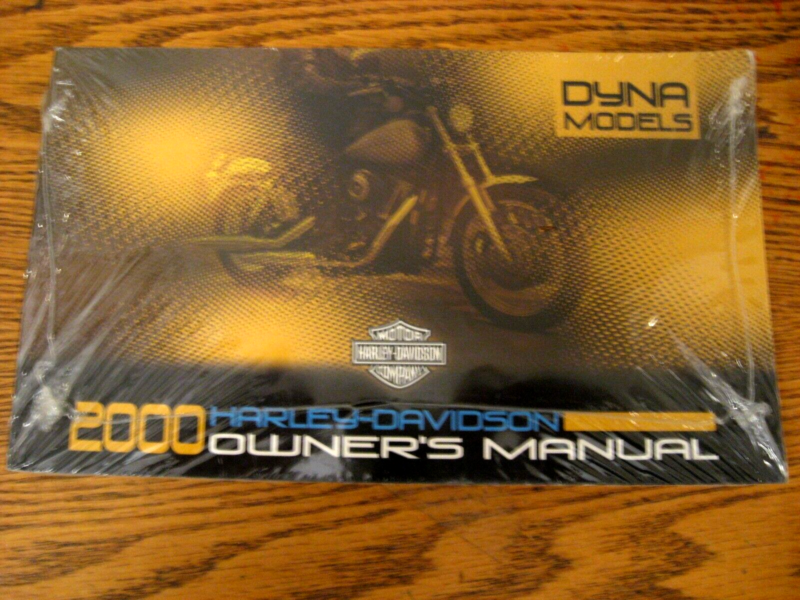 2000 Harley-Davidson Dyna Owner's Owners Manual Super Glide Low Rider Fat Bb NEW - $48.51