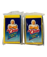 (2) Mr. Clean Sponge Mop Refill w/ Scrubber 2004 Vtg, 4230 for 4130 &amp; 10... - $18.99
