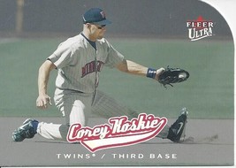 2005 Ultra Platinum No Serial Number Corey Koskie 105 Twins - $3.00