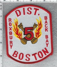 Boston Fire Department (Massachusetts) District 5 Shoulder Patch - $23.33