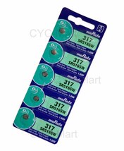 muRata (was Sony) SR516SW 317 Silver Oxide watch battery 1.55V Japan made - £2.52 GBP - £50.49 GBP