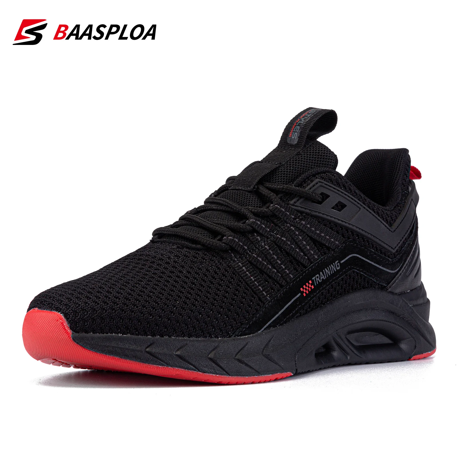 Best Sneakers Baasploa 2024 Spring New Men&#39;s Sneaker   Running Shoes Comfortable - £90.04 GBP