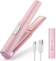 Mini Hair Straightener Cordless Portable Flat Iron for Daily Use Bangs Touch Ups - $55.14