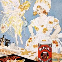 1923 Royal Baking Powder Gingerbread Man Advertisement Sugar Fairy Color... - €25,92 EUR