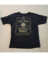 7.62 Design Mens Black US Army Hardcore American Soldier T-Shirt 2007 Si... - €13,74 EUR