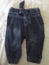 TU cute denim jeans trousers baby boy girl age 0-3 months 56-62cm - $5.71