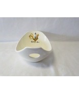 Vintage Edwin Knowles WEATHER VANE Rooster Open Finger Handle Relish Bow... - £9.82 GBP