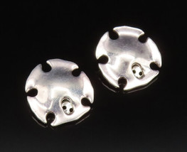RLM STUDIO 925 Silver - Vintage Fidget Shield Non Pierced Earrings - EG12132 - £57.70 GBP