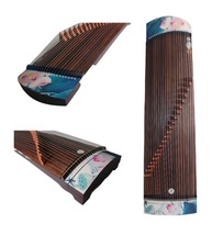 Guzheng 125cm Hibiscus pattern Chinese stringed instruments - £392.01 GBP