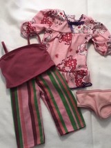 American Girl Doll Clothes- (Unbranded) Pajamas, Nightgown, Panties - £7.52 GBP