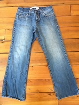 Gap Classic Straight Fit Distressed Medium Wash Mens Jeans 34x31 34 - £19.90 GBP