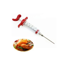 Lightweight Meat Injector Syringe Meat Syringe Marinade Injector for Marinade Fl - £31.30 GBP