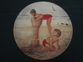 BEACH BREAK collector plate DONALD ZOLAN Childhood Friendship #1 CHILDREN - £19.17 GBP