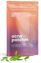 Hydrocolloid Acne Pimples Patches for Face 48 Patches (2 sizes 10mm 12mm) - £7.90 GBP
