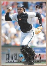 1996 Ultra #201 Charles Johnson Florida Marlins - £1.48 GBP