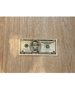 Rare $5 Five Dollar Bill Series A Currency US 2003 - $100.00