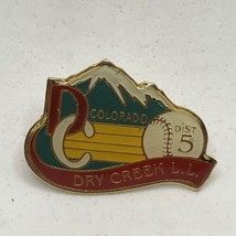 Dry Creek Colorado Little League Baseball Enamel Lapel Hat Pin Sports Pinback - £4.64 GBP
