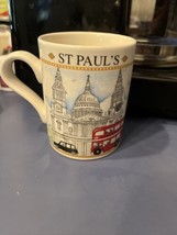 St Pauls Mug London England Landmarks Souvenir Ceramic Art United Kingdom - £10.03 GBP