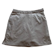 Greg Norman Skort Womens Size 8 Golf/Tennis Skirt Shorts Activewear Khaki - £9.39 GBP