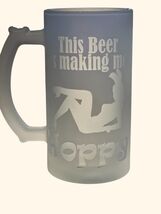 Frosted Make me Hoppy beer mug - $14.99