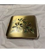 Vintage Dorset-Rex Fifth Avenue Gold Tone Powder Compact - Empty Cracked... - $16.99