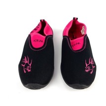 Hot Tuna Slip On Water Swim Beach Shoes Size 1.5  Black/Pink  - £8.55 GBP