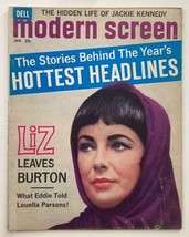 VTG Modern Screen Magazine January 1963 Elizabeth Taylor, Janet Leigh No Label - £11.32 GBP
