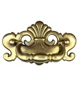 Vintage Ornate Brass Drawer Pull, B 1116-0 Cont B 1989 Drop Handle Rehab... - $6.90