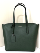 New Kate Spade Margaux Medium Tote Refined Grain Leather Pine Grove / Dust bag - £113.86 GBP