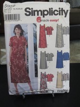 Simplicity 5959 Misses Pullover Dress in 2 Lengths &amp; Jacket Pattern - Si... - £7.03 GBP