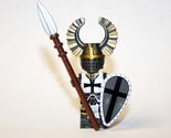 Building Teutonic Knight With Spear Minifigure US Toys - £5.74 GBP