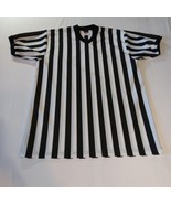 Alleson Athletic Referee Shirt Basketball Wrestling Ref Adult Sz Large C... - $181.91 MXN