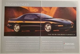 1994 Print Ad The New Pontiac Firebird Formula 275 HP 6-Cylinder - £11.00 GBP
