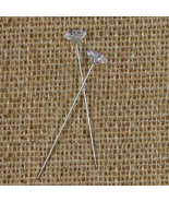 144 Pcs Corsage Bouquet Pins for Flowers, 2 Inch Floral Diamond 2 Inch, ... - $14.03 CAD