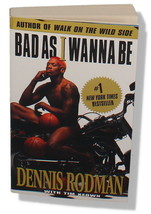 Dennis Rodman Autographed Chicago Bulls &quot;Bad As I Wanna Be&quot; Book Jsa - £140.72 GBP